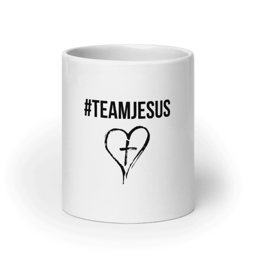 #teamJesus™ Heart & Cross Mug