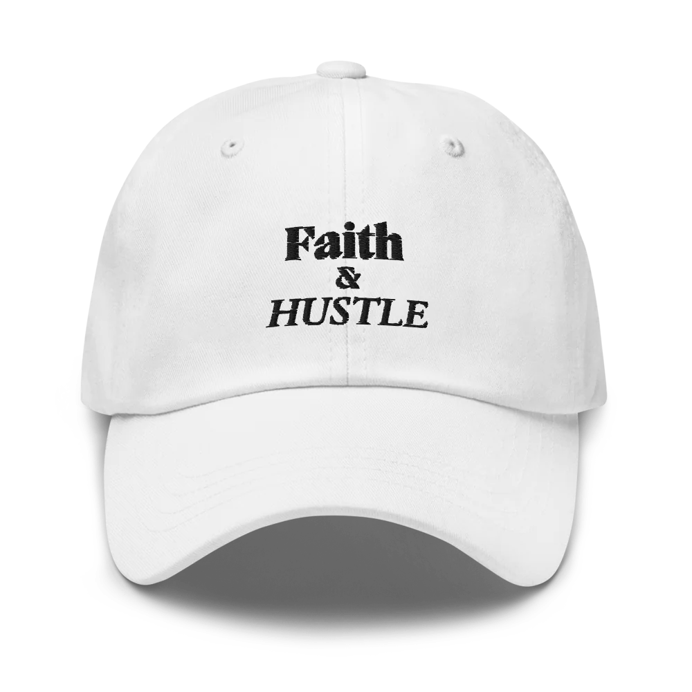 Faith & Hustle™ Hat White