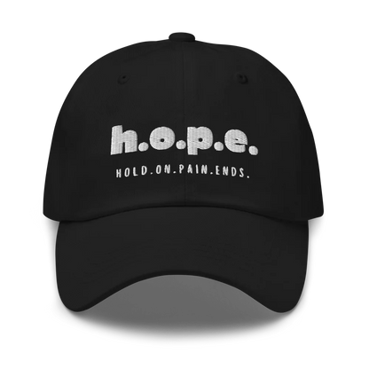 H.O.P.E. Hold.On.Pain.Ends.™ Hat