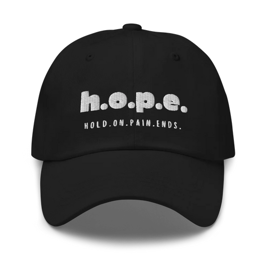 H.O.P.E. Hold.On.Pain.Ends.™ Hat