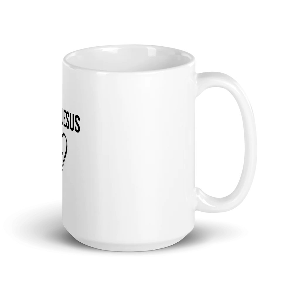 #teamJesus™ Heart & Cross Mug