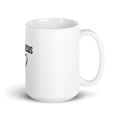 #teamJesus™ Heart & Cross Mug
