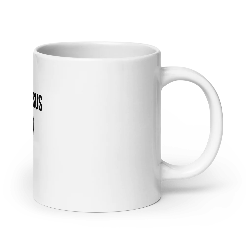 #teamJesus™ Heart & Cross Mug